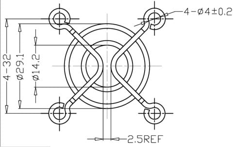 40x40 METAL FAN TELİ