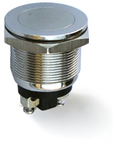 Buton Metal DÜZ Ø19mm