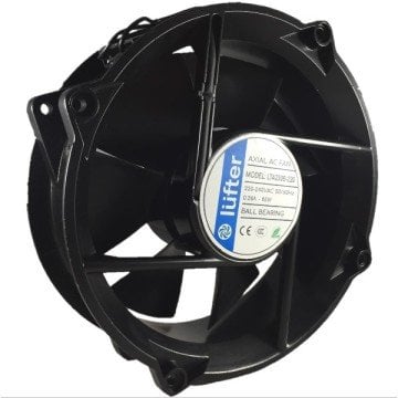 230X230X65MM 220V AC RULMANLI YUVARLAK FAN (LTA2365B)