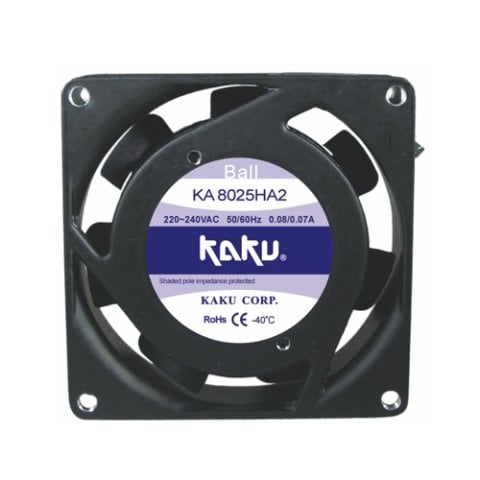 80X80X25MM 220VAC KARE FAN