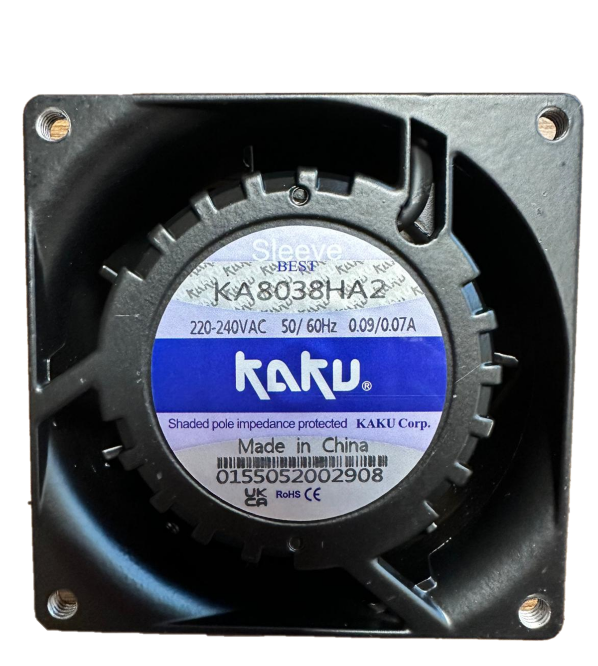 80X80X38MM 220VAC KARE FAN