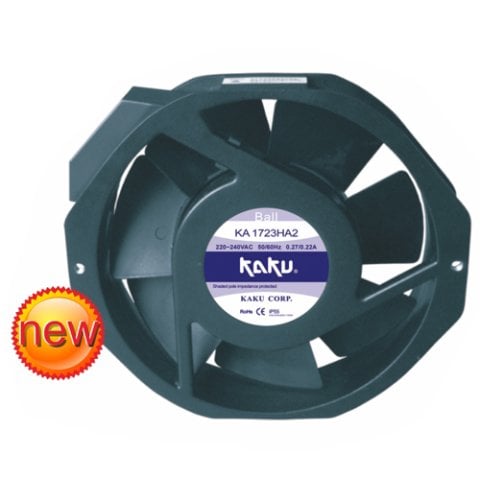 172X150X38MM 220VAC RULMANLI KARE FAN