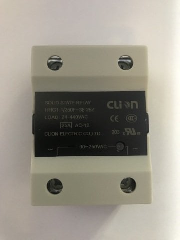 25 AMPER MONOFAZE SSR RÖLE