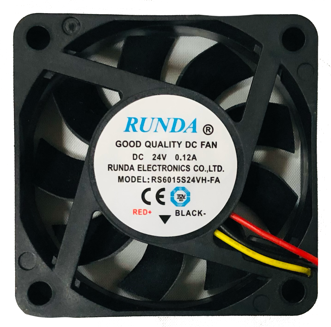 RUNDA 60X60X15MM 24V 0.12A 5000RPM KARE FAN
