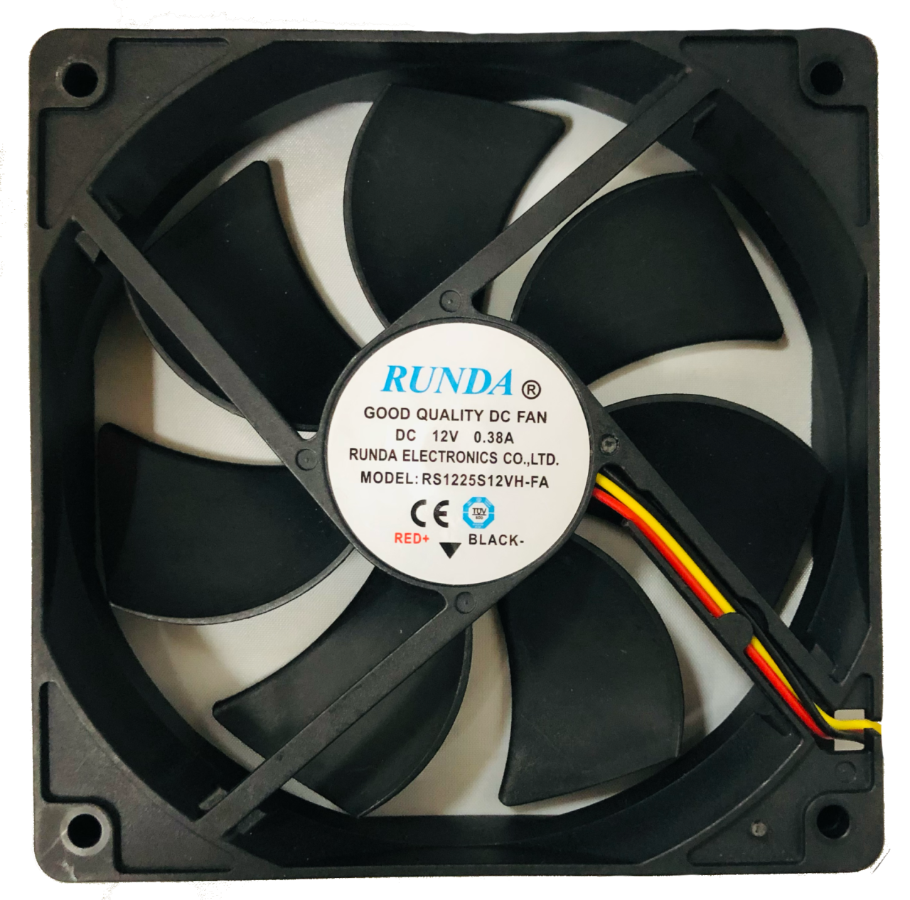 120X120X25MM-12VDC-0.38A-2700RPM
