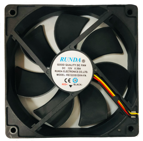 120X120X25MM-12VDC-0.38A-2700RPM